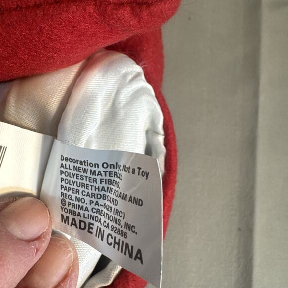 Prima Creations Holiday Christmas 19" Stocking Santa Claus Reindeer Decor - Picture 5 of 8